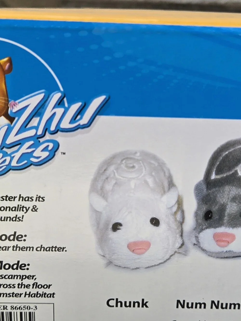Zhu Zhu Pets Hamster Friends 3 Special Collect Mr. Squiggles, Chunk, Pipsqueak